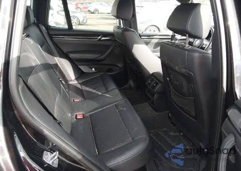 2017 BMW X3 xDrive28I из США, поврежденный, VIN 5UXWX9C53H0T04354